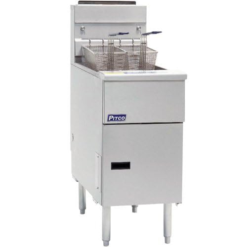 14" Gas Fryer by Pitco – Stainless Steel, Model SG14-S LP