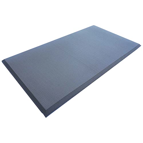 ComfortGEL ESD Anti-Fatigue Mat by Transforming Technologies – Stock Size, Rubber Gel Foam, Grey, Model FM62036BK