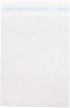 Lip-N-Tape Clear 1.2 mil Poly Bag - 4 3/4"L x 6 1/2"H by HUBERT – One Size