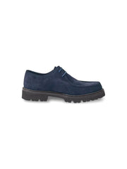 Men's Curtis Boot Navy 8.5M by Paul Fredrick – 8.5, Suede, Navy, Model FMW185A