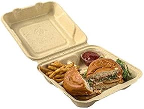 Fabri-Kal Greenware Plant Fiber Blend One Compartment Containers 9" X 6" X 3" | 200/Count