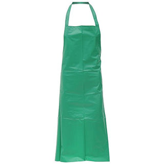 Locknane Bib Apron Green Vinyl - 39"L x 31"W by LOCKNANE MANUFACTURING INC – One Size, Plastic, Kelly Green, Model 10-APR-P-GR/STD
