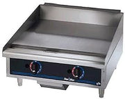 24" Gas Griddle - Thermostatic, 1" Steel Plate