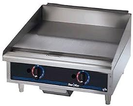 24" Gas Griddle - Thermostatic, 1" Steel Plate
