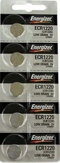 Energizer ECR1220 (CR1220) Lithium Coin Cell&comma On Tear Strip(Counts 100)