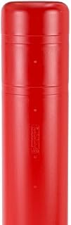 Innoplast BollardGard 8" x 72" Bollard Cover Red (Red no Tape)