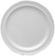 Yanco Nessico Collection Melamine 5 1/2", Round Plate White Box of 48