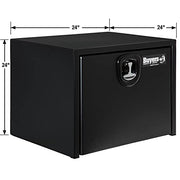 Buyers Products Company Textured Black Matte / 24 x 24 x 24 Inches / Underbody Truck Bed Toolboxes