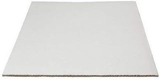 Vineland Packaging Single Wall Half Sized Sheet Cake Board Coated White, 19" Length x 14" Width | 50/Case
