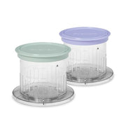 Cuisinart Dessert Cups, 2 Pack / 1-Pint / 1.0 pints Ice Cream Machine Accessories