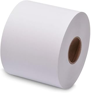 58 mm x 213 ft Iconex Sticky Media™, 36 per Carton, 80 GSM Facestock, 100 mm OD, No Sense Mark Repeat