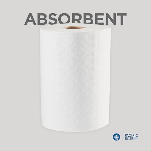 Georgia-Pacific White / 12 Rolls / 350 Feet (Pack of 12) Paper Towels