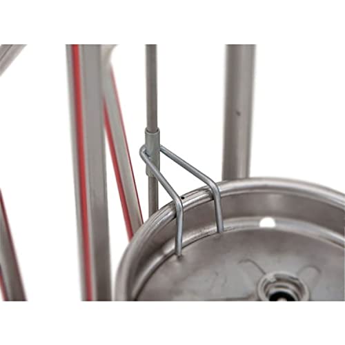 Frame Hook for Magliner Gemini Bulk Container Edition Hand Truck – Aluminum, Gray, Model 301752
