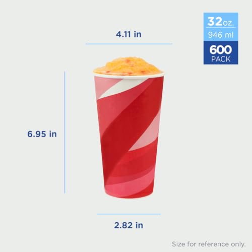 Karat 32 oz / Red, White / Casual Cups