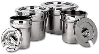 Royal Industries Notched Lid for Vegetable Inset, Stainless Steel, 10 1/2", Silver