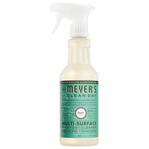 Mrs. MEYER'S Basil / 16 Fl Oz (Pack of 1) / Standard Packaging All-Purpose Cleaners
