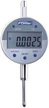 Indi-X Blue Series 0-1"/ 0-25MM Electronic Indicator W/Lug Back