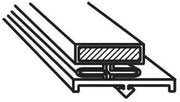 Gasket Door 75" x 35 3/4" fits Master-Bilt freezer refrigerator snaps in 25395