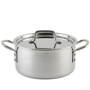 Winco 4.5 Quarts / Stock Pot TriPly / Silver Stockpots