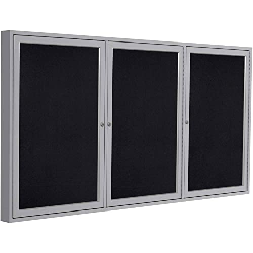 Ghent 2.3" x 72" / Black / Industrial Message Boards & Signs