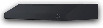 Summit 30” Under Cabinet Convertible Range Hood, Convertible Range Hood, ADA Compliant, Black- HC30BBADA