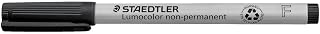 STAEDTLER 316 9 Universal Fineliner Pen LUMOCOLOR NON-PERMANENT F – Black