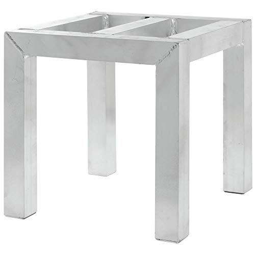 Aluminum Dunnage Rack - 12"L x 12"W x 12"H by HUBERT – Aluminum, Silver, Model D11212/12