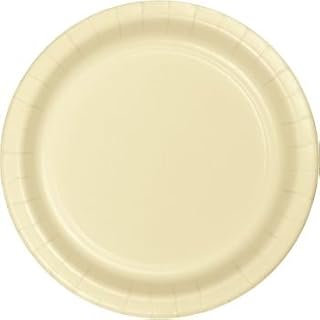 Creative Converting Heavy Duty 10-inch Paper Plates, Ivory