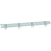 Nexel Wire Ledge by Global Industrial – 4, Alloy Steel, Green, Model AL448G