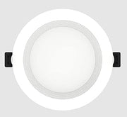 RAB Lighting RAB WFRL6R139FA120WB Edge-Lit Wafer CCT Field Adjustable, 2700/3000/3500/4000/5000K All-in-one, No Housing Required (Baffle, 6")