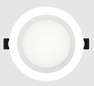 RAB Lighting RAB WFRL6R139FA120WB Edge-Lit Wafer CCT Field Adjustable, 2700/3000/3500/4000/5000K All-in-one, No Housing Required (Baffle, 6")