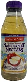 Nantucket Nectars Juice | All Natural Ingredients | 16 Fl Oz Plastic Bottles (Pack of 12) (Orchard Apple)