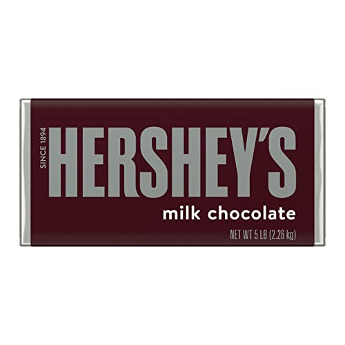HERSHEY'S Milk Chocolate / 80 Ounce (Pack of 1) / Brown Candy & Chocolate Bars