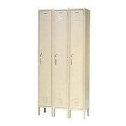 Single Tier Locker by Global Industrial – Alloy Steel, Tan, Model 652041TN