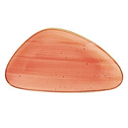 CAC China 13-1/8x7-1/4x1" / Coral / Modern Dinner Plates