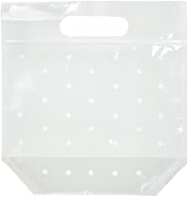 Elkay Plastics PBZ1064BG Bottom Gusset Vented Produce Pouch, 6" Length x 4" Width x 10.75" Depth| 250/Case
