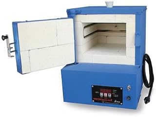Paragon Xpress E12A Fire Brick Kiln with Sentry 3 Key Control Board Width 8 1/2" x Depth 12" x Height 6 3/4" 120v 15amp 2000 F