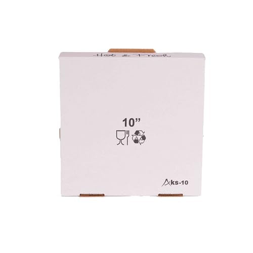 KITCH24/7 White / 10 x 10 x 2 / 85.0 ounces Pizza Boxes
