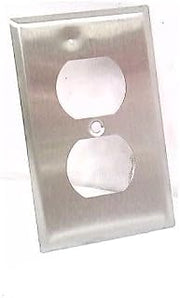 Hubbell S8MEV VERTICLA MOUNT, 1 GANG, 1DUPLEX, WALL PLATE