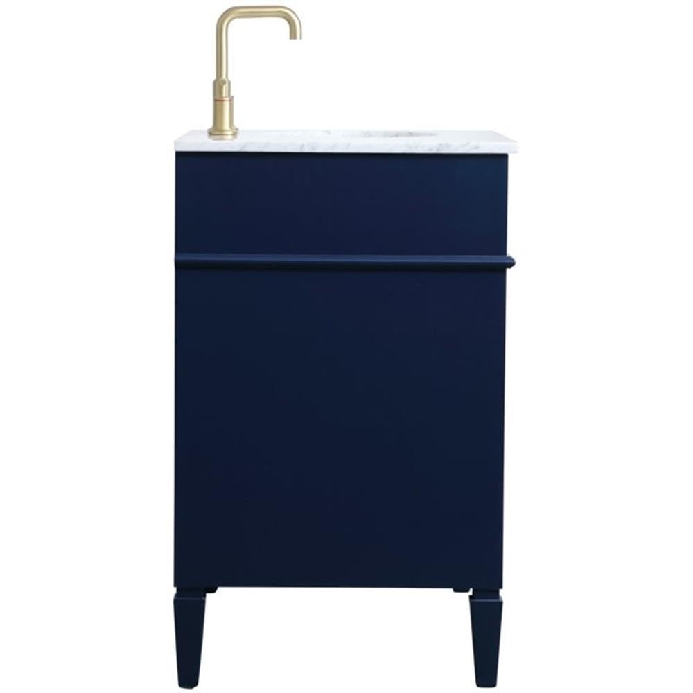 Elegant Decor 36" - Single / Blue,gold / Contemporary Bathroom Vanities