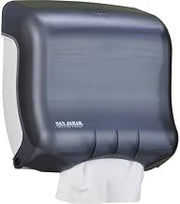 San Jamar Dispenser,f/Ultrafold Towels,11-1/2"x6 x11-1/2,Black/Pearl (SJMT1750TBK)