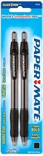 Paper Mate PROFILE PEN BLK 2PK