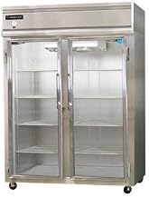 2FE-GD Extra-Wide Two Section Reach In Glass Door Freezer, 57" W