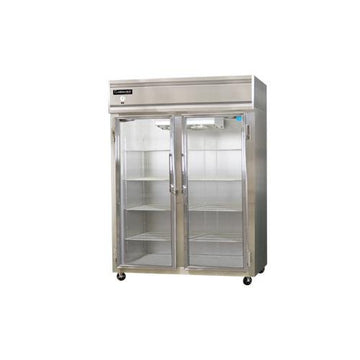 2FE-GD Extra-Wide Two Section Reach In Glass Door Freezer by Continental Refrigerator – Commercial Grade
