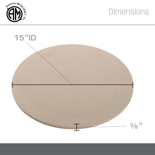 American Metalcraft ['15 Inches'] / Cream / 1 Pizza Pans & Stones