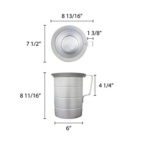 Thunder Group 1 / 4 Quart / Silver Cups