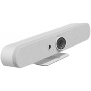 Rally Bar Mini All-in-One Video Bar for Small to Medium Rooms by Logitech – 3.6" x 28.3" x 4", White, Model 960-001348