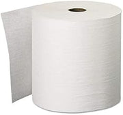 Kimberly-Clark 11090 Scott Essential Plus+ Hard Roll Towel, White, 8" Width, 600' Length, Pack of 3600