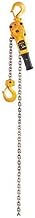 LB Series Steel Lever Hoist by HARRINGTON – 13.5"L x 7"W x 5.5"H, Steel, Yellow, Model LB015-15