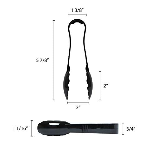 Thunder Group 6 / Black / Serving Tongs Tongs